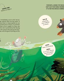 Book cover of Teamwork: Learning from Animals, with a group of jungle animals. Published by White Star.