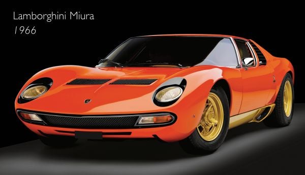 Book cover of Classic Cars: From the Early 1900s to the Late 1960s, featuring a red Ferrari 250 GTO model. Published by White Star.