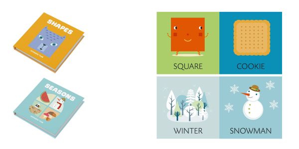 Book cover of Cube Books: Toddlers Basics. Published by White Star.