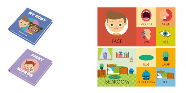 Book cover of Cube Books: Toddlers Basics. Published by White Star.