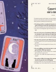 Book cover of The Witch's Wheel of the Year; featuring a figure on a swing. Published by White Star.