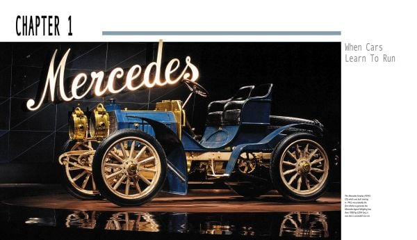 Book cover of German Cars; featuring a black 1958 BMW 507 classic car. Published by White Star.