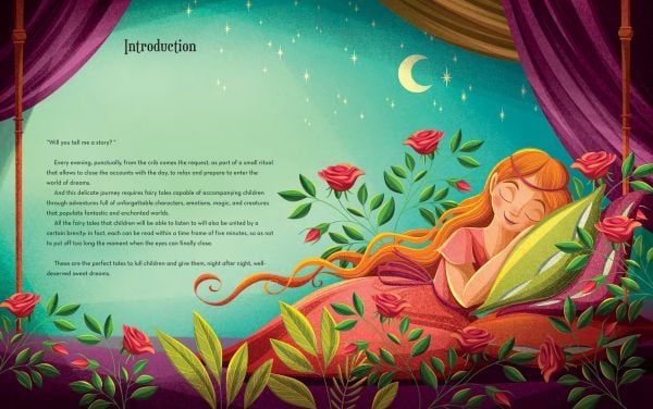 Book cover of 5 Minute Bedtime Stories from the Fairy World; featuring fairies above a castle. Published by White Star.