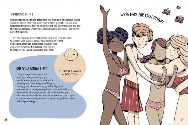 Book cover of My Changing Body: A Tween Guide to Puberty. Published by White Star.