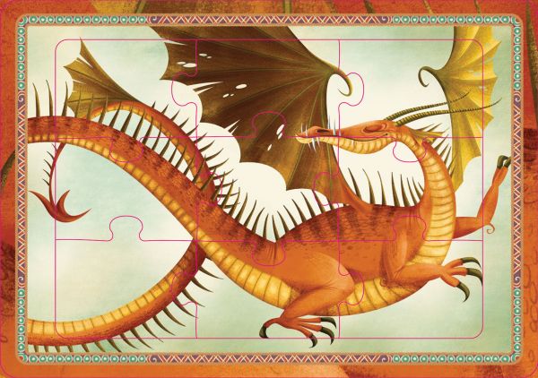 Activity box of Travel Sized Dragons: Over 20 games for little dragon trainers; featuring two dragons. Published by White Star.