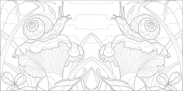 Book cover of Magic Mushrooms Colouring Book. Published by White Star.