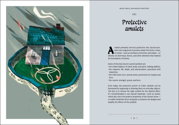 Book cover of Celtic Folk Magic. Published by White Star.