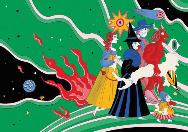 Book cover of Italian Folk Magic. Published by White Star.