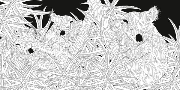 Day and Night Colouring Book