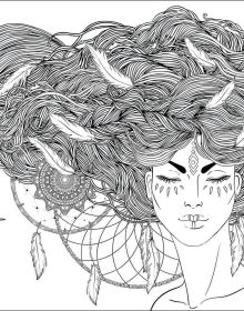 Feminine Alchemy Colouring Book