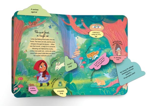 Peek a Flap Fairy Tales Little Red Riding Hood