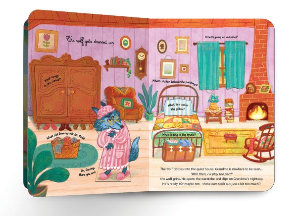 Peek a Flap Fairy Tales Little Red Riding Hood