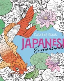 Japanese Enchantments. Coloring Book