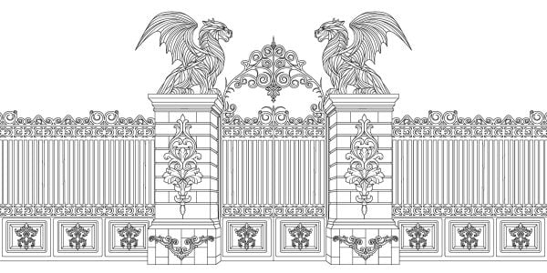 Dark Cozy Secret Rooms. Coloring Book