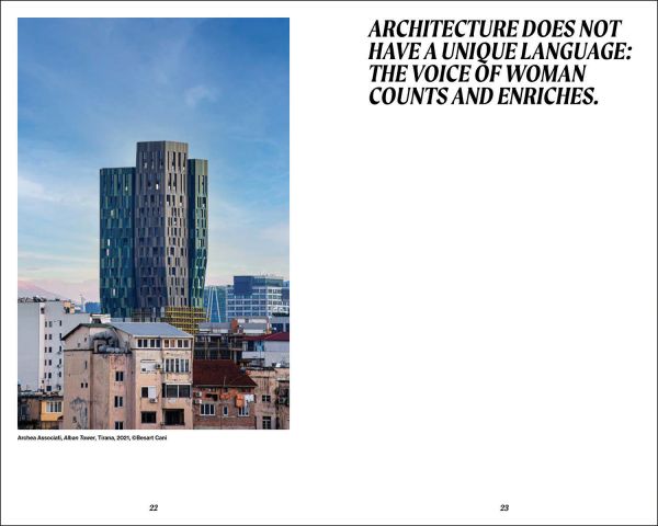 Black capitalized font to centre of pale green cover of 'Gender Gap', by Forma Edizioni.