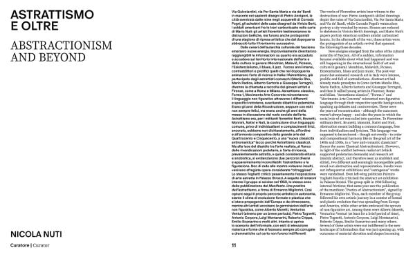 Book cover of Abstractionism. A Journey Through Time, featuring an abstract painting.