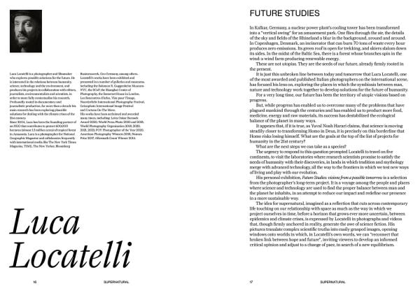 Book cover of Supernatural, featuring a misty rocky terrain. Published by Forma Edizioni.