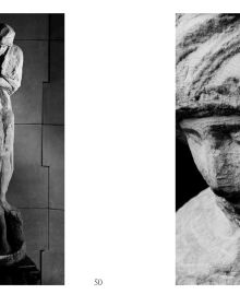 Book cover of Aurelio Amendola for Michelangelo: The Primacy of the Informal, featuring a sculpture of lower half of male figure. Published by Forma Edizioni.