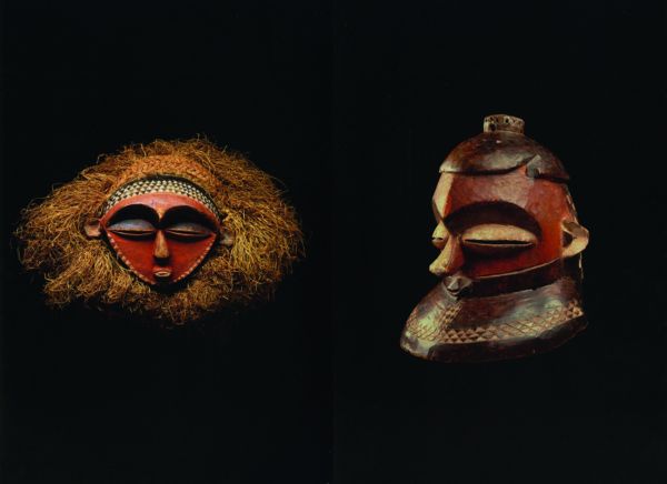 Book cover of Pende, Visions of Africa featuring a carved wood mask. Published by 5 Continents Editions.