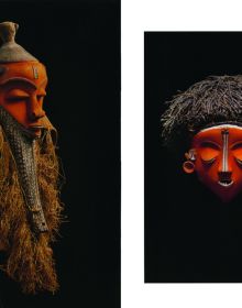 Book cover of Pende, Visions of Africa featuring a carved wood mask. Published by 5 Continents Editions.