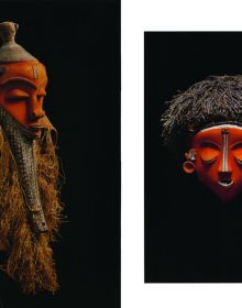 Book cover of Pende, Visions of Africa featuring a carved wood mask. Published by 5 Continents Editions.