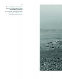 Landscape book cover of Caravanserai, Traces, Places, Dialogue in the Middle East, featuring a black and white photo of large, flat-roofed building in Middle Eastern landscape. Published by 5 Continents Editions.