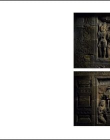 Book cover of Borobudur: Joyau de l'art bouddhique; featuring a bas-relief carvings of Buddhist temple. Published by 5 Continents Editions.