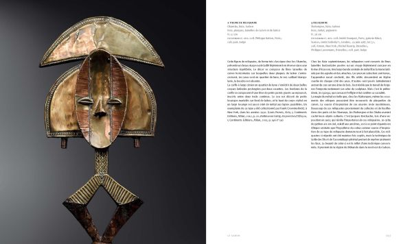 Book cover of African Sculptures and Forms, featuring a dark wood carved figure. Published by 5 Continents Editions.