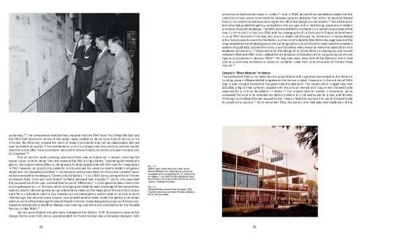 Book cover of The Canada Pavilion at the Venice Biennale, featuring glass building with reflections. Published by 5 Continents Editions.