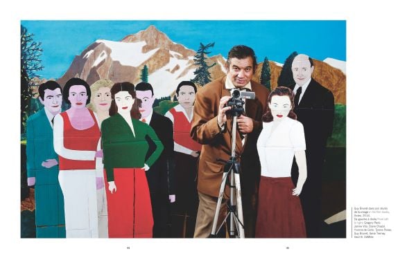 Beige book cover of Theatre, Art Brut - The Collection, featuring a red theatre stage set and auditorium. Published by 5 Continents Editions.