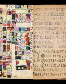 Black book cover of Art Brut. The Book of Books, featuring the spines of a row of books. Published by 5 Continents Editions.