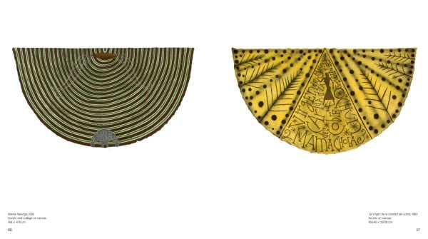 Book cover of José Bedia: Inner Circle Journey 1976 – 2026; featuring an abstract black-and-white artwork with intricate line work and symbolic elements. Published by 5 Continents Editions.