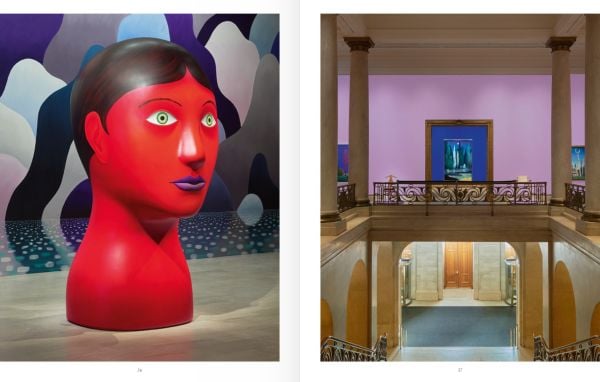 Book cover of Nicolas Party, L’Heure Mauve, featuring a pastel artwork on linen, titled 'Sunset 2021'. Published by 5 Continents Editions.