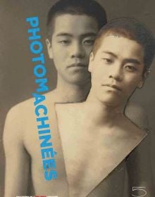 Book cover of topless male staring a camera with repeated image cut-out on top. Published by 5 Continents Editions.