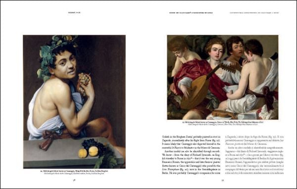 Book cover of Caravaggio’s Portrait of a Gentleman with a Ruff, featuring the portrait painting. Published by Mandragora.