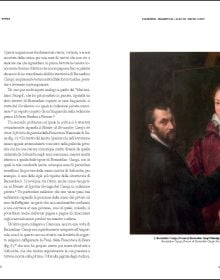 Book cover of Sofonisba Anguissola: Portrait of a Lady in White Satin, featuring a painting of an unknown noblewoman wearing a cream lace ruff. Published by Mandragora.