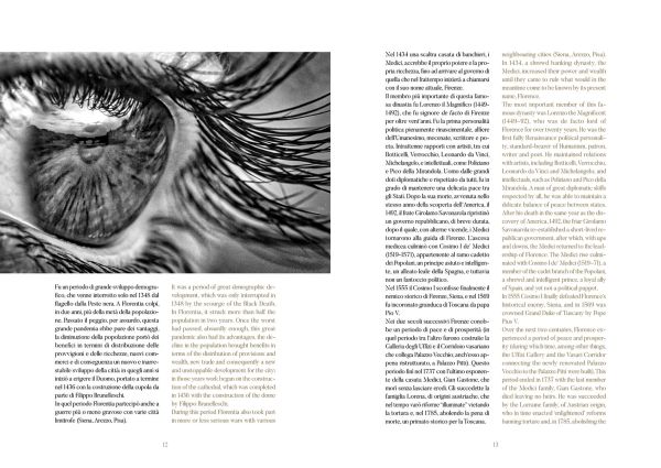 Book cover of Firenze: Through My Daughter’s Eyes, with arched buildings in the city. Published by Mandragora.