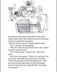 Golden camel with small child and Egyptian mummy on back, in desert with pyramids, on cover of 'Dummie the Mummy and the Tomb of Akhnetut', by Lannoo Publishers.