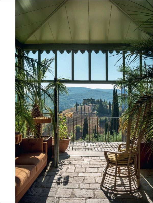 Book cover of The World’s Best Nature & Design Hotels; featuring a modern desert hotel with outdoor loungers. Published by Lannoo Publishers.
