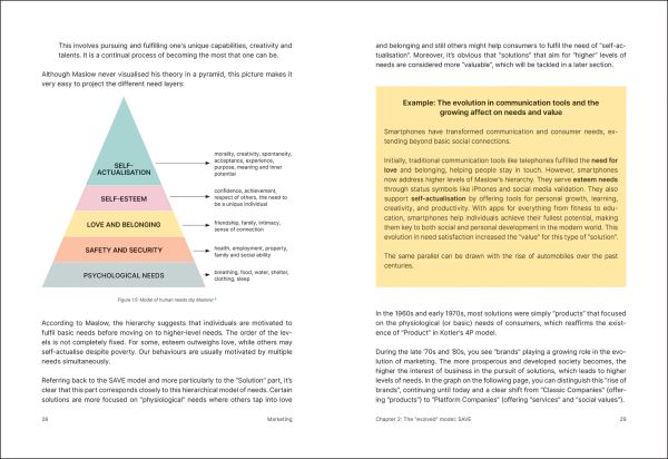Book cover of Marketing: Reinventing the Basics. Published by Lannoo Publishers.
