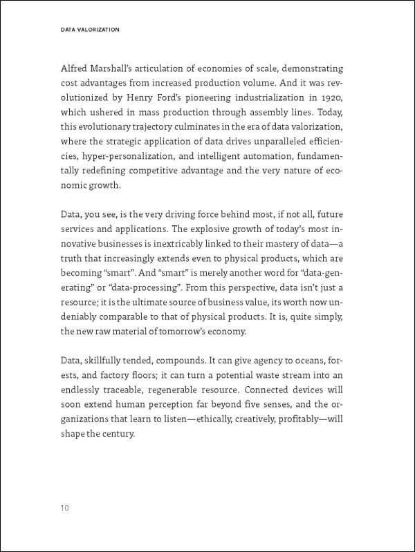 Book cover of Data Valorisation: Turning data into business value. Published by Lannoo Publishers.