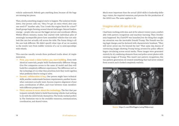 Book cover of AI Will Replace You: A Framework for Leaders in Times of Agentic AI. Published by Lannoo Publishers.