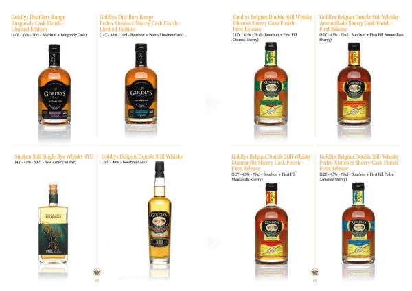 Black book cover of All Belgian Whiskies, with red font. Published by Stichting.