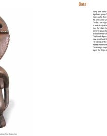 Book cover of Jan Strybol's Central Nigerian Art Revisited, featuring a Nigerian carved wood sculpture of female figure. Published by Stichting.