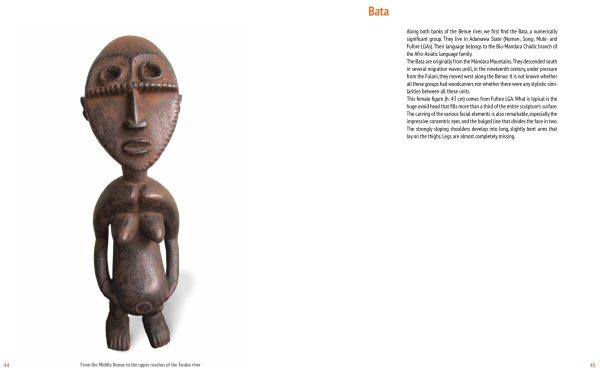 Book cover of Jan Strybol's Central Nigerian Art Revisited, featuring a Nigerian carved wood sculpture of female figure. Published by Stichting.