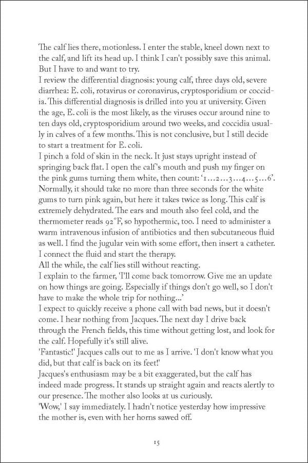 Book cover of Diary of a Zoo Vet: Panda Checkups, Escaping Chimps and Life in the Wildest Clinic on Earth; featuring a vet holding a blue-and-yellow macaw on his left arm. Published by Lannoo Publishers.