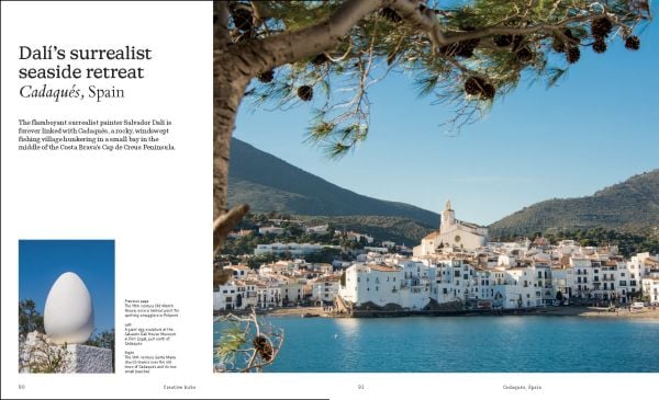 Book cover of Villages in White: From hidden gems and creative hubs to foodie havens; featuring a village with white buildings. Published by Lannoo Publishers.
