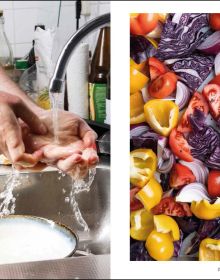 Book cover of Abundant: 60 creative recipes from a plant-based kitchen. Published by Lannoo Publishers.