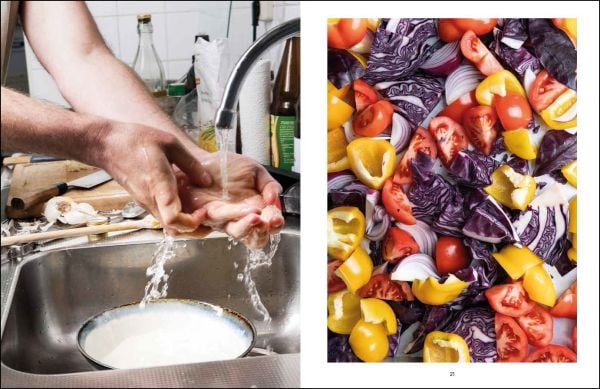Book cover of Abundant: 60 creative recipes from a plant-based kitchen. Published by Lannoo Publishers.