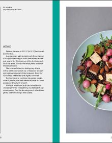 Book cover of Abundant: 60 creative recipes from a plant-based kitchen. Published by Lannoo Publishers.